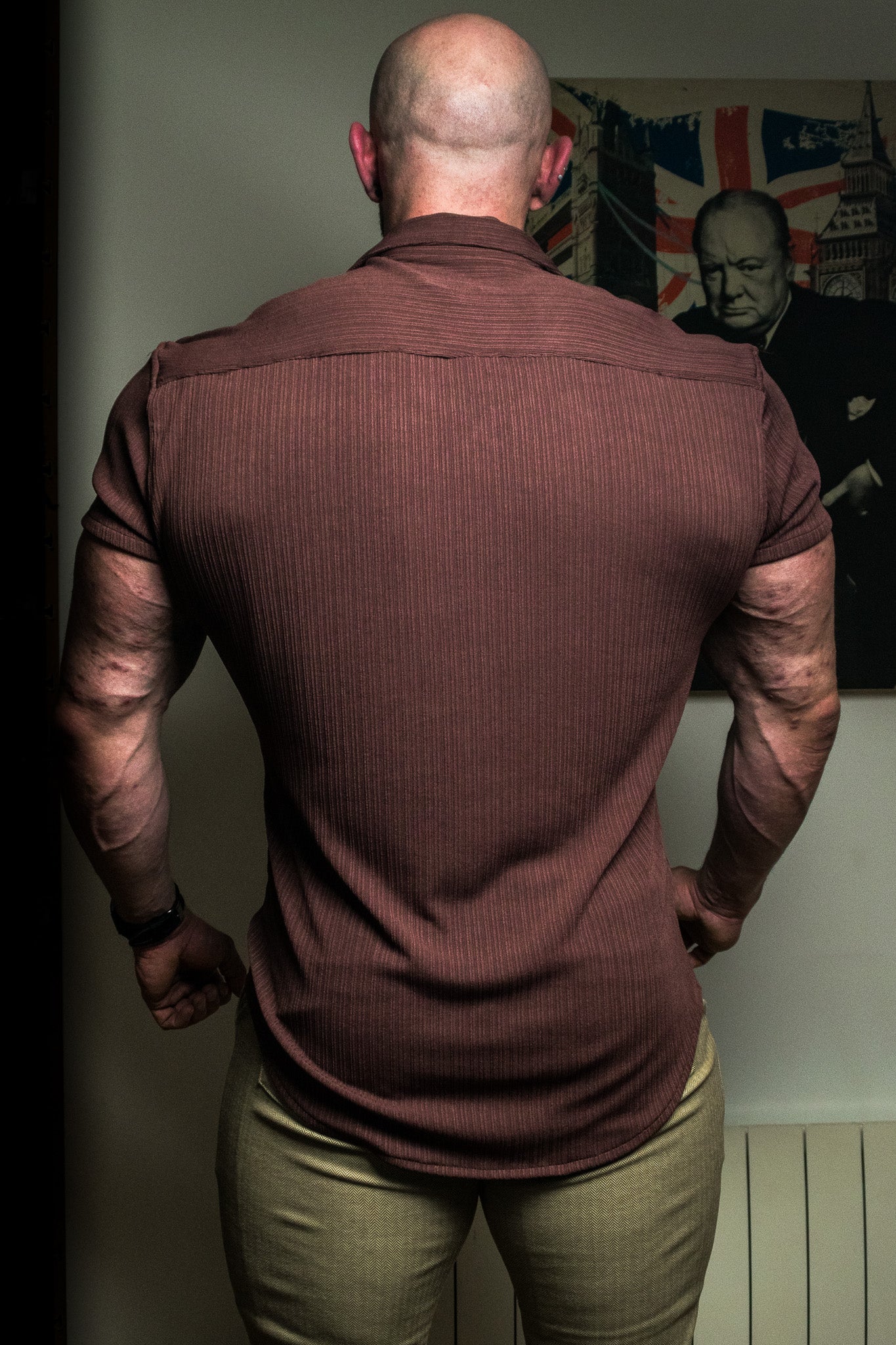 The Havana Short Sleeve Shirt Maroon